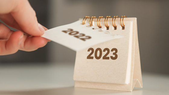 2022 to 2023 New Year 