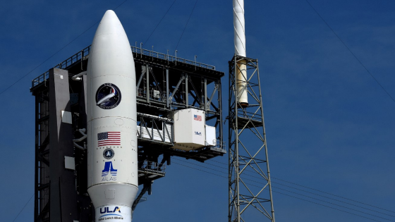 A United Launch Alliance Atlas V rocket carrying the X-37B Orbital Test Vehicle