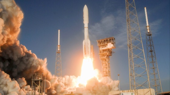 A United Launch Alliance Atlas V rocket lifts off from Cape Canaveral Space Force Station