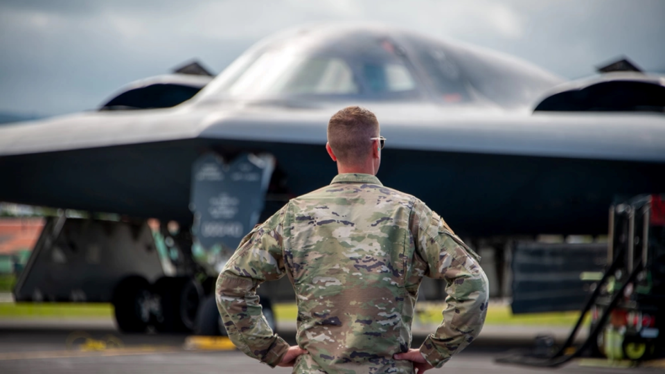 A United States Air Force B-2 Spirit Bomber from Whiteman Air Force Base, Missouri, undertook a hot pit refueling operation at Lajes Field, on September 12, 2023