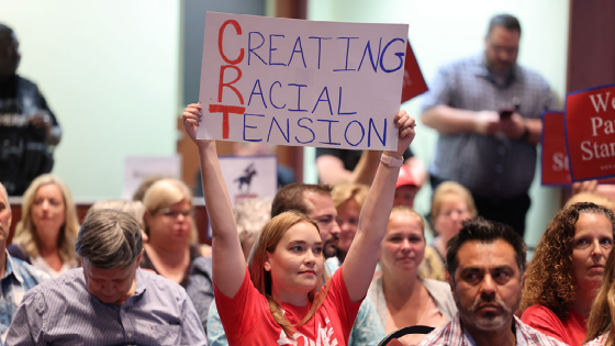 A Virginia School board meeting reflects a battle playing out across the country over a once-obscure academic doctrine known as Critical Race Theory