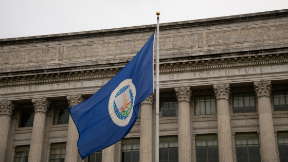 A general view of the U.S. Department of Agriculture building in Washington