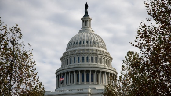 A view of the U.S. Capitol Building in Washington