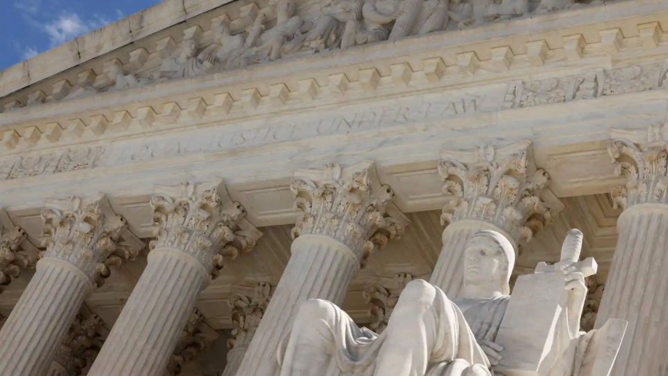 A view of the U.S. Supreme Court building in Washington, D.C.