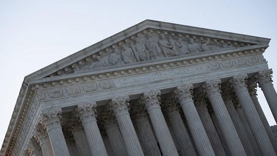 A view of the US Supreme Court