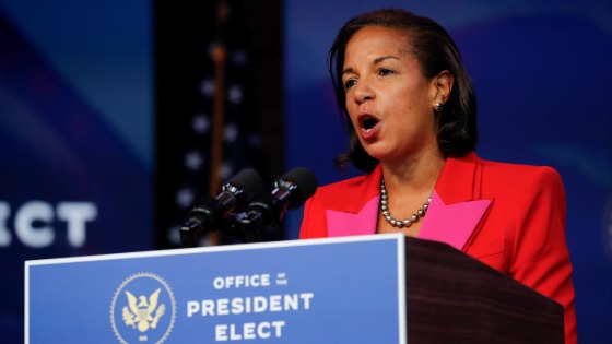 Ambassador Susan Rice speaks in Wilmington