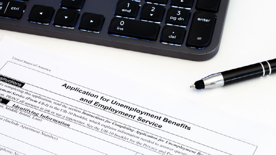 Application for employment benefits form