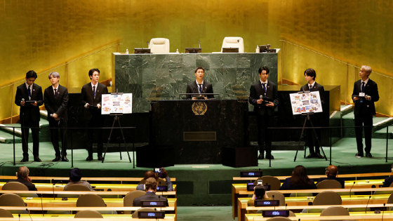 BTS speak at the UNGA