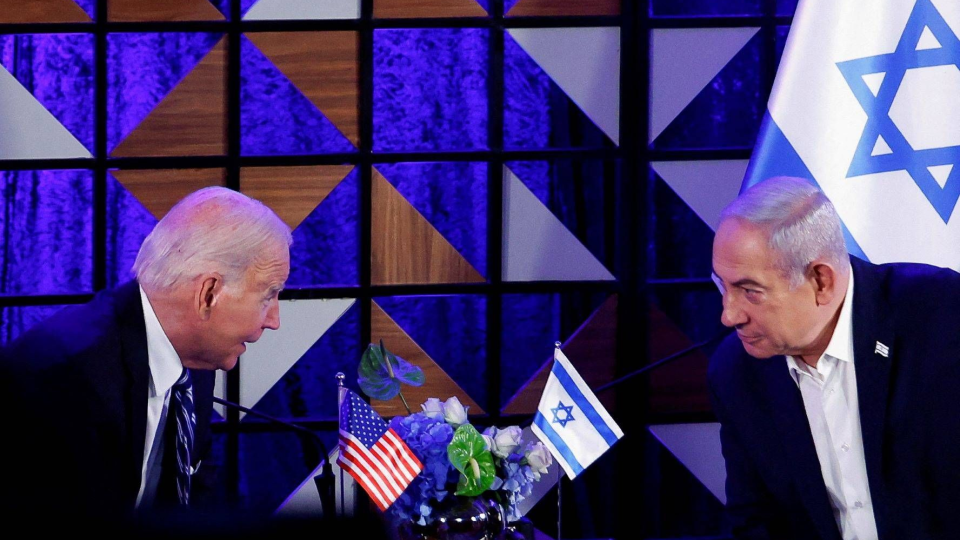 Biden meets with Netanyahu In Israel.