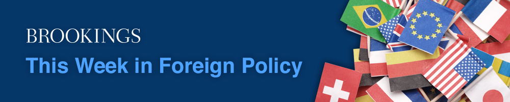 Brookings Foreign Policy