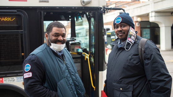 Chicago Transit Authority workers