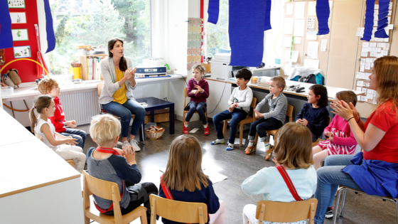 Classroom in Switzerland