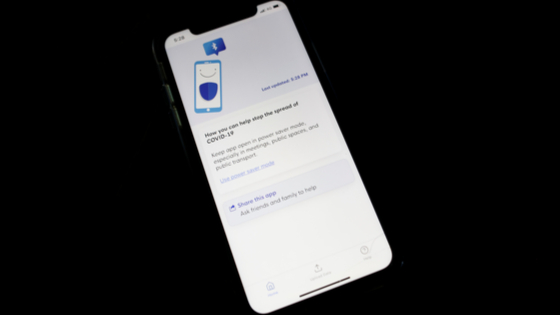 Contact tracing iphone app