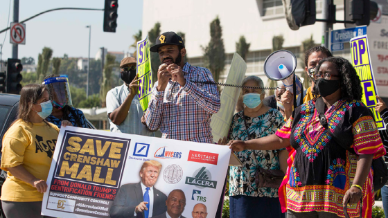 Crenshaw Mall Press Conference