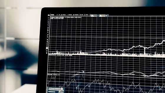 Data code chart on a computer sceen.