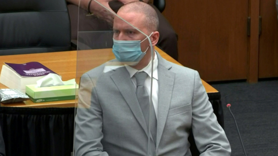 Derek Chauvin is sentenced after being found guilty of the murder of George Floyd.