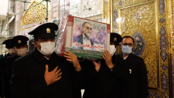 Funeral of assassinated Iranian nuclear scientist