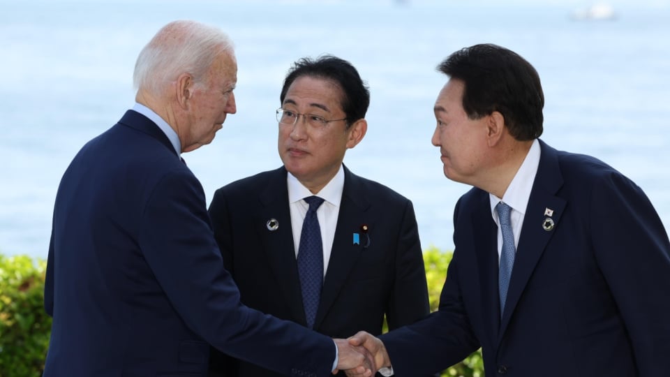 G-7 Hiroshima summit in Japan.