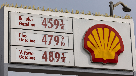 Gasoline prices in Los Angeles