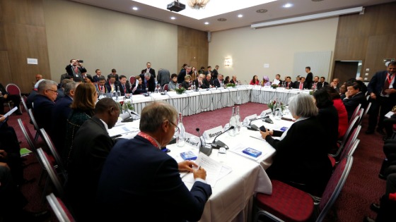 General view of a World Trade Organization ministerial meeting