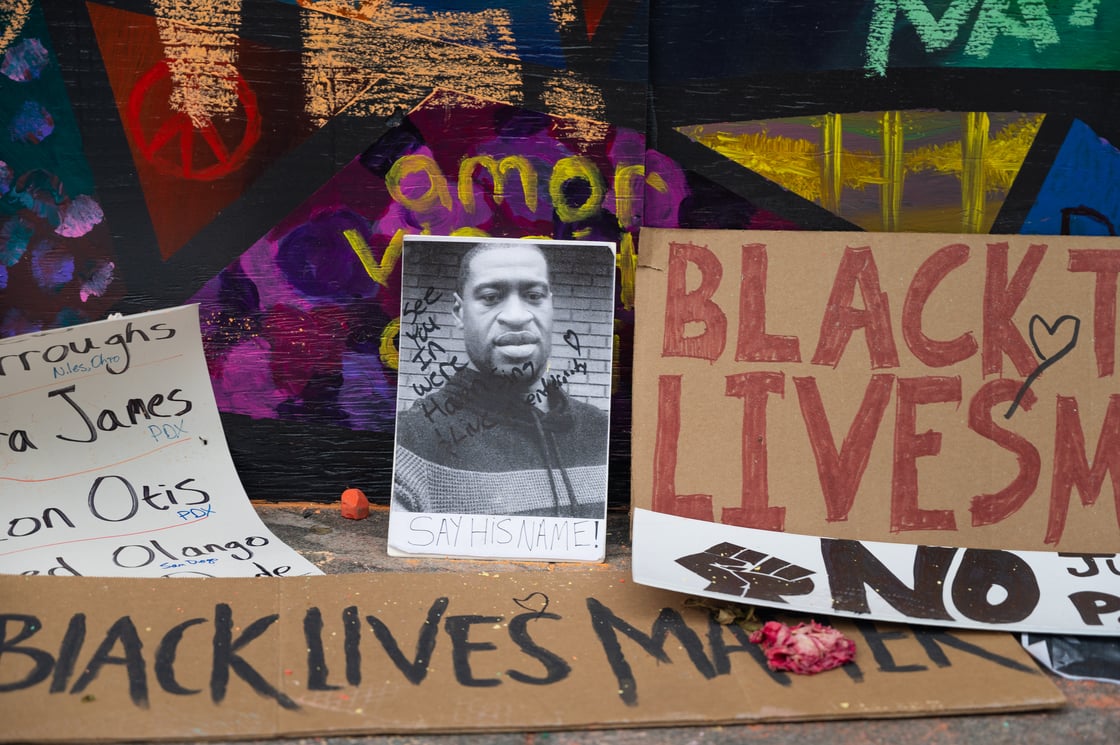 George Floyd remembrance