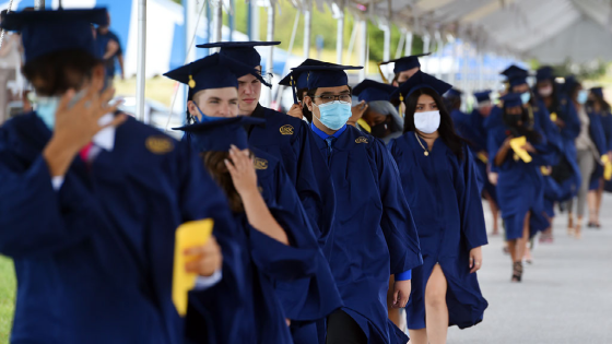 Graduating students of Indian River State College