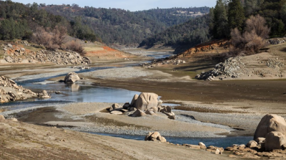 Granite Island and River Valley along the north fork of the American River and Folsom Reservoir -1