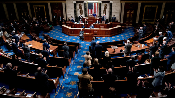 House of Representatives reconvenes in Washington