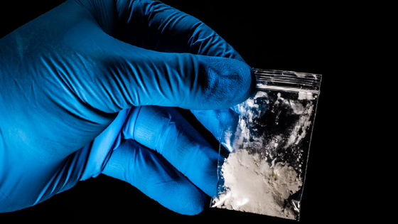 Illegal fentanyl is safely handled and contained