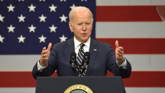 Joe Biden speaks about the importance of infrastructure funding in Pittsburgh