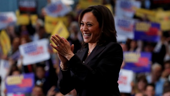 Kamala Harris holds her first organizing event in Los Angeles