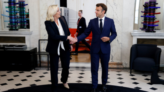 Macron and Le Pen