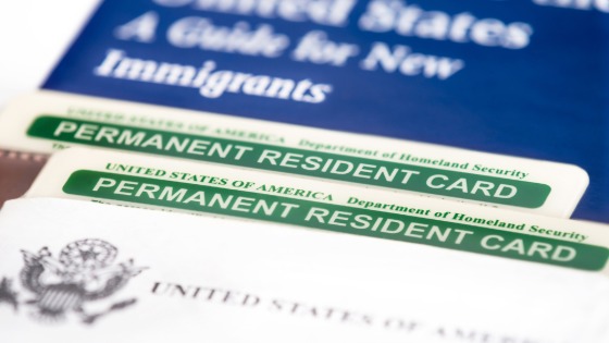 Permanent resident card