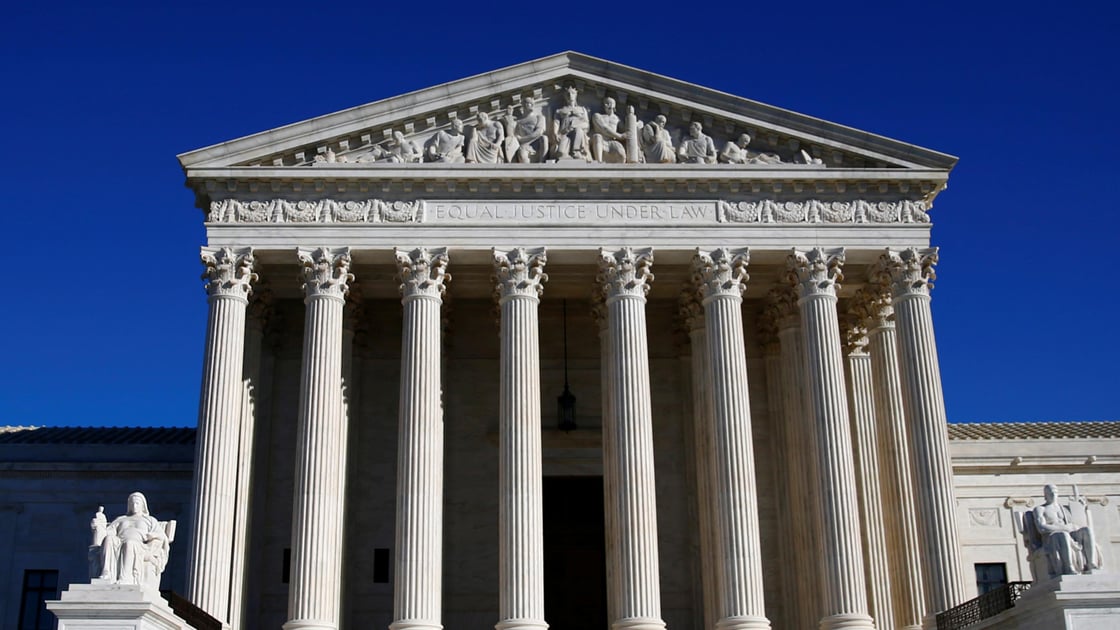 Police officers stand in front of the U.S. Supreme Court in Washington-1