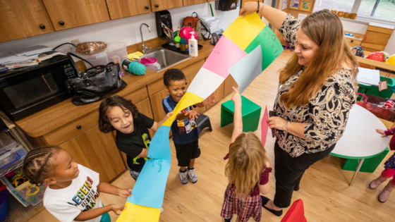 Pre K students in Lakeland, Florida