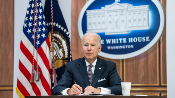 President Biden at the White House