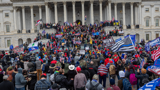 Pro-Trump supporters and far-right forces flooded Washington DC