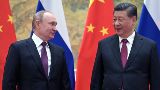 Putin-Xi meeting in Beijng