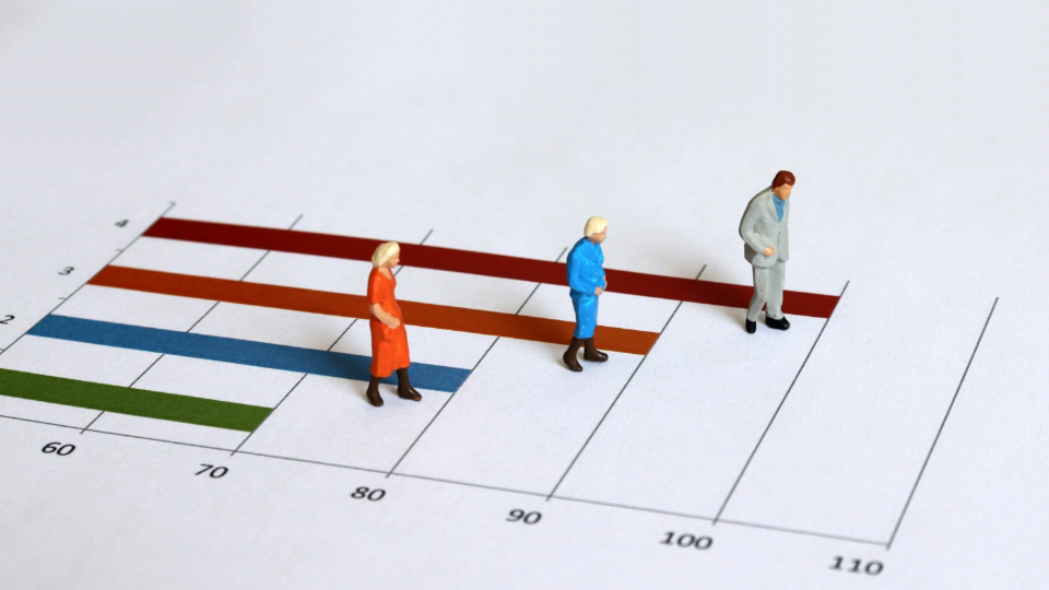 Representation of people and life expectancies