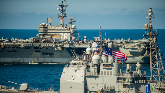 Ronald Reagan Carrier Strike Group participating with the ROK Navy in Maritime Counter Special Operations Exercise