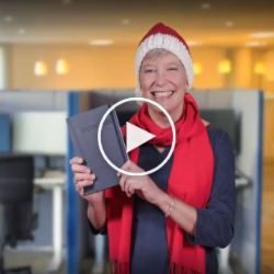 Samantha Gross holiday video