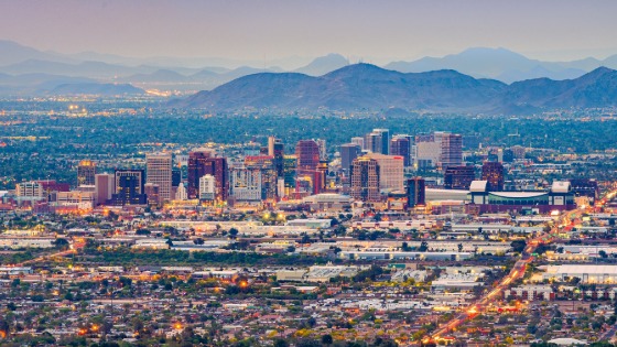 Shot of Phoenix Arizona