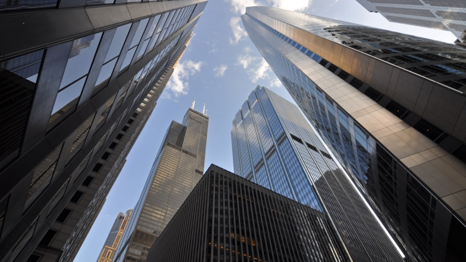 Skyscrapers in downtown Chicago