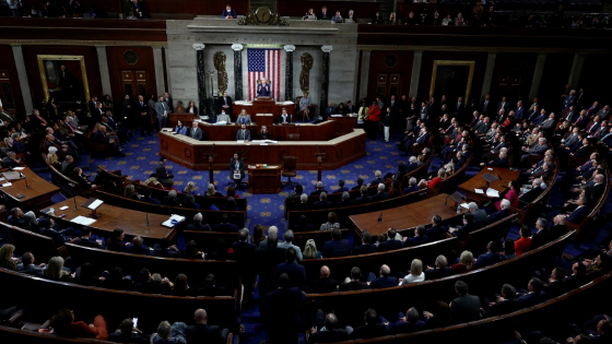 Speaker of the House Kevin McCarthy addresses the U.S. House of Representatives for the first time after being elected speaker-1