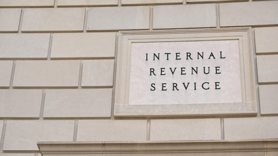 The Internal Revenue Service building is seen in Washington