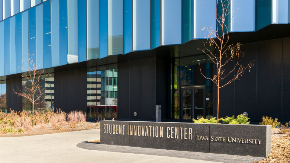 The Student Innovation Center building at Iowa State University