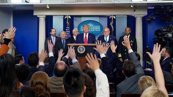Trump coronavirus press conference