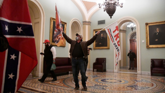 Trump supporters breach the US Capitol