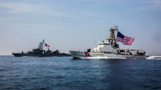 U.S. Coast Guard patrols in the Arabian Gulf