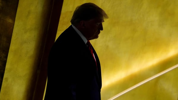 U.S. President Donald Trump arrives to address the 74th session of the United Nations General Assembly at U.N. headquarters in New York City, New York